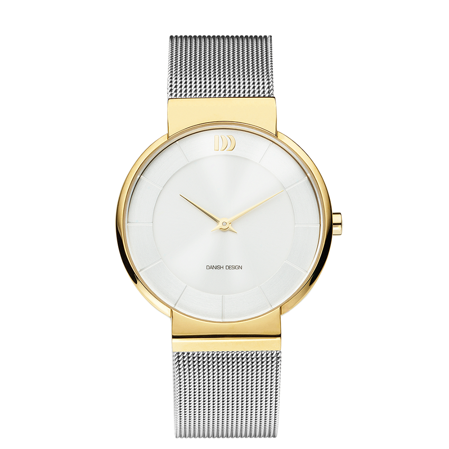 Fur Two-Tone Women's Watch