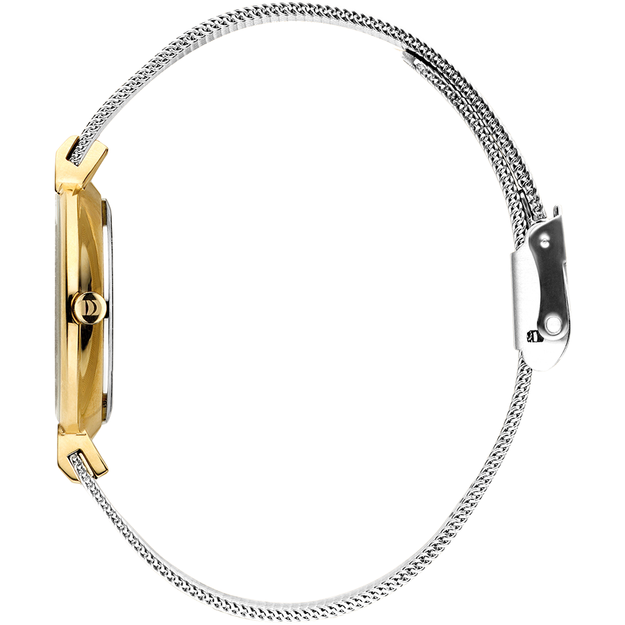 Fur Two-Tone Women's Watch