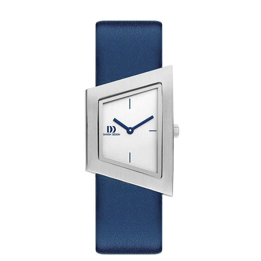 Squeezy Silver Blue Women's Watch