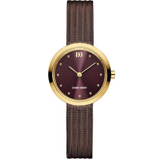 Julia Chestnut Gold Women's Watch