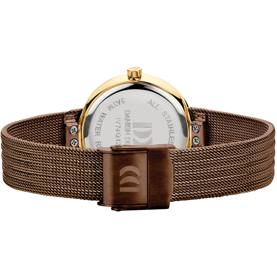 Julia Chestnut Gold Women's Watch