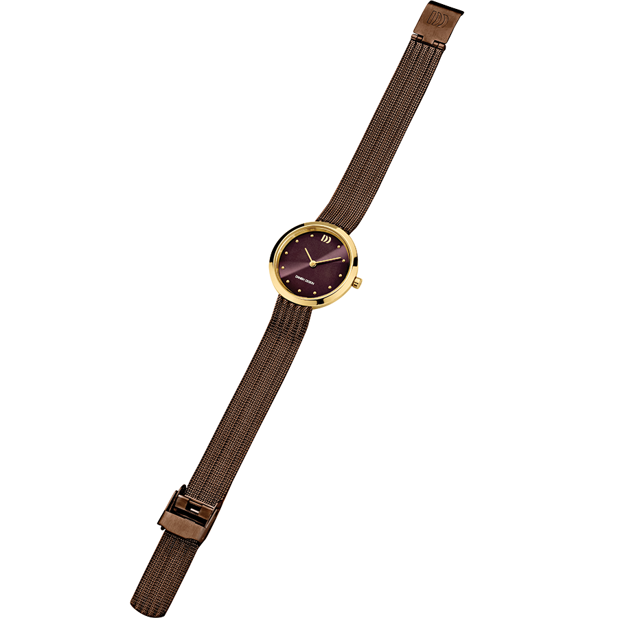 Julia Chestnut Gold Women's Watch