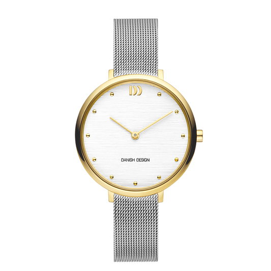 Amelia Two-Tone Silver Bark Women's Watch