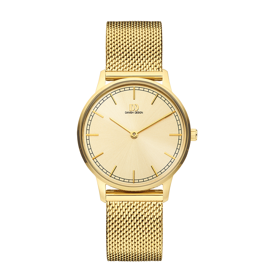 Vigelsø Gold Silver Mesh Women's Watch