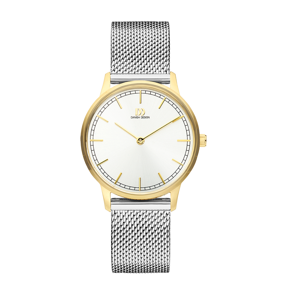 Vigels Two Tone Mesh Women s Watch Danish Design USA