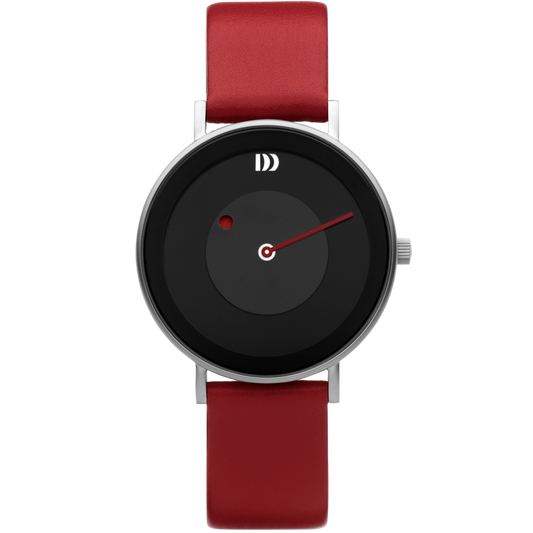 Måne Red Large Women's Watch