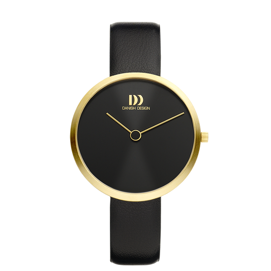 Centro Black Gold Women's Watch