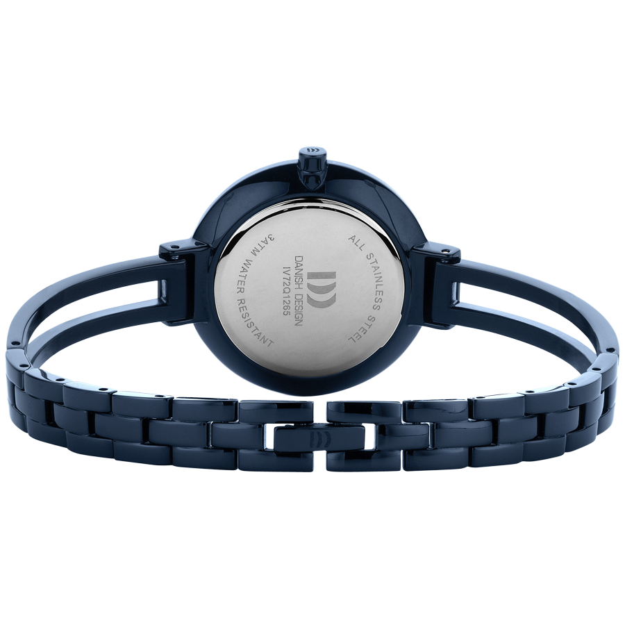 Barbara Blue Gold Women's Watch