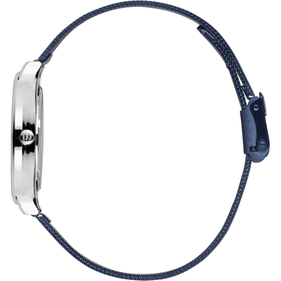 Georgia Blue Silver Mesh Women's Watch