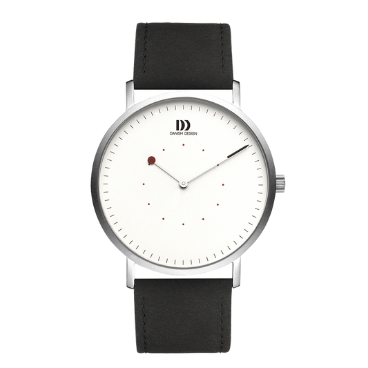 On The Dot II Silver Black Men's Watch