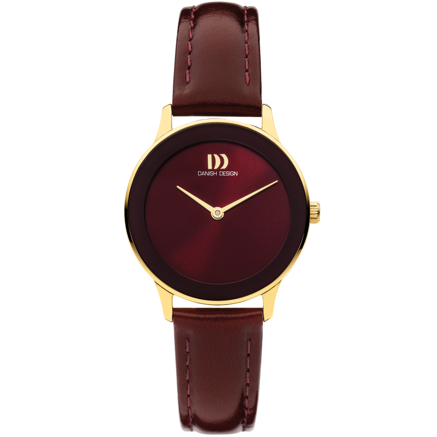 Nostalgia 1988 Burgundy Gold Women's Watch