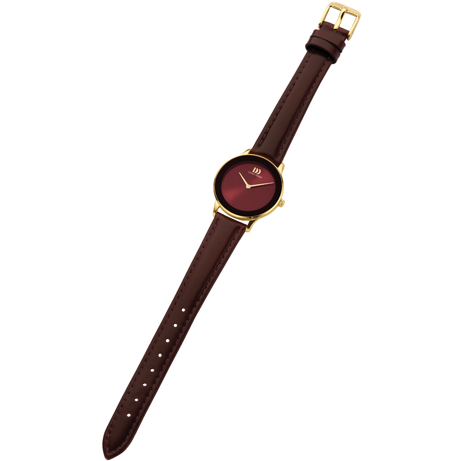 Nostalgia 1988 Burgundy Gold Women's Watch