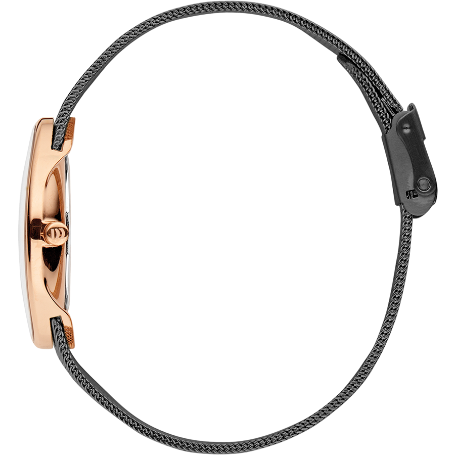 Rømø Oval Rose Gold Grey Women's Watch