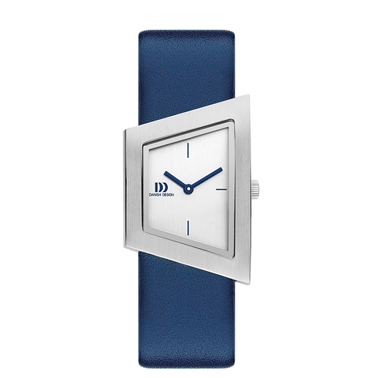 Squeezy Silver Blue Women's Watch