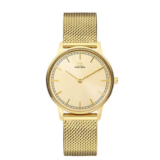 Vigelsø Gold Silver Mesh Women's Watch