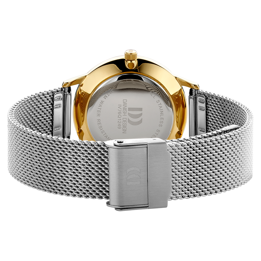 Vigelsø Green Two-Tone Mesh Women's Watch