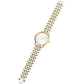 Akilia Medium Two-Tone Link Women's Watch