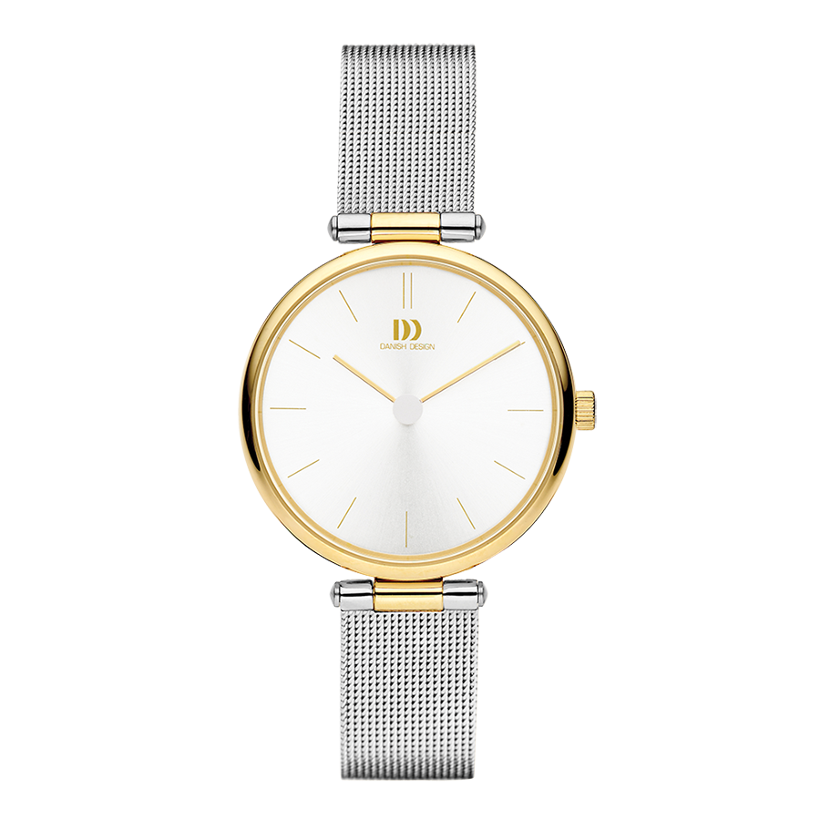 Rosalyn Two-Tone Gold Mesh Women's Watch