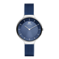 Georgia Blue Silver Mesh Women's Watch