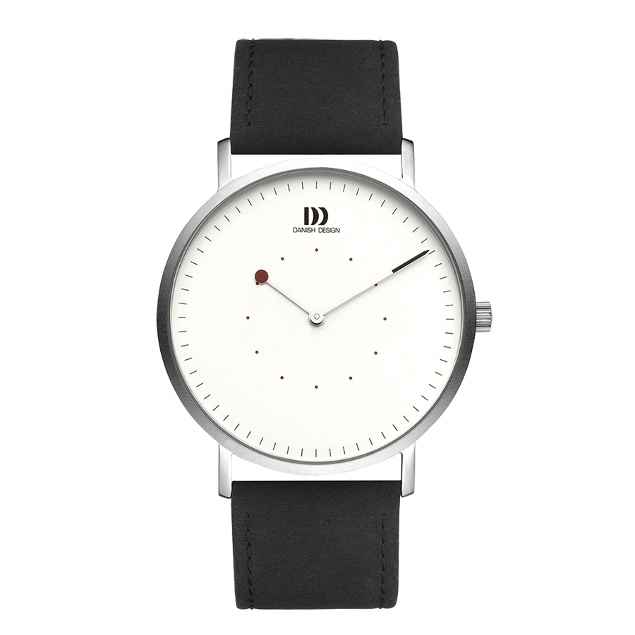 On The Dot II Silver Black Men's Watch