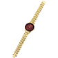 Nostalgia 1988 Burgundy Link Women's Watch