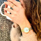 Amelia Gold Silver Bark Women's Watch