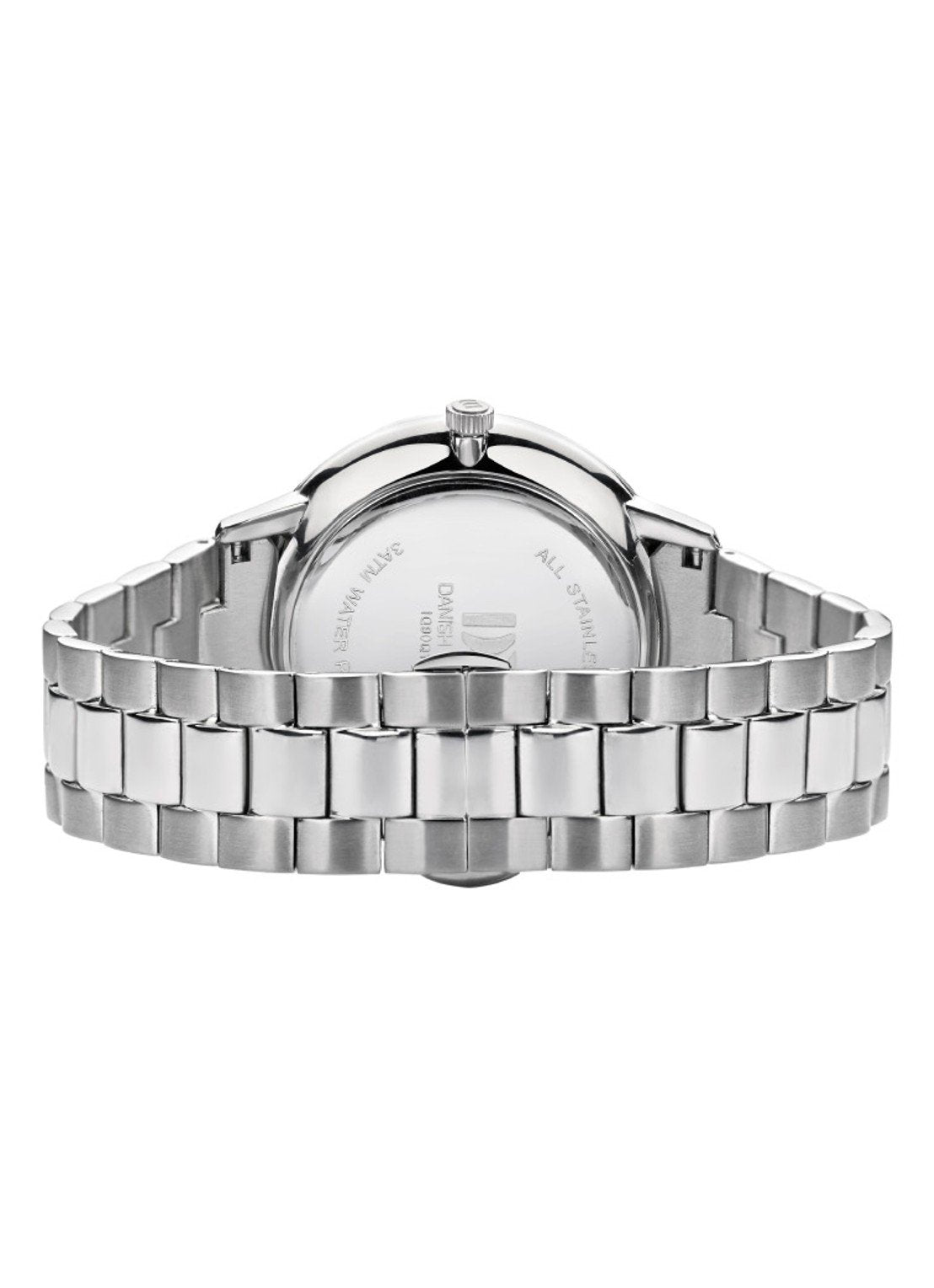 Akilia Day/Date Silver Cobalt Link Men's Watch