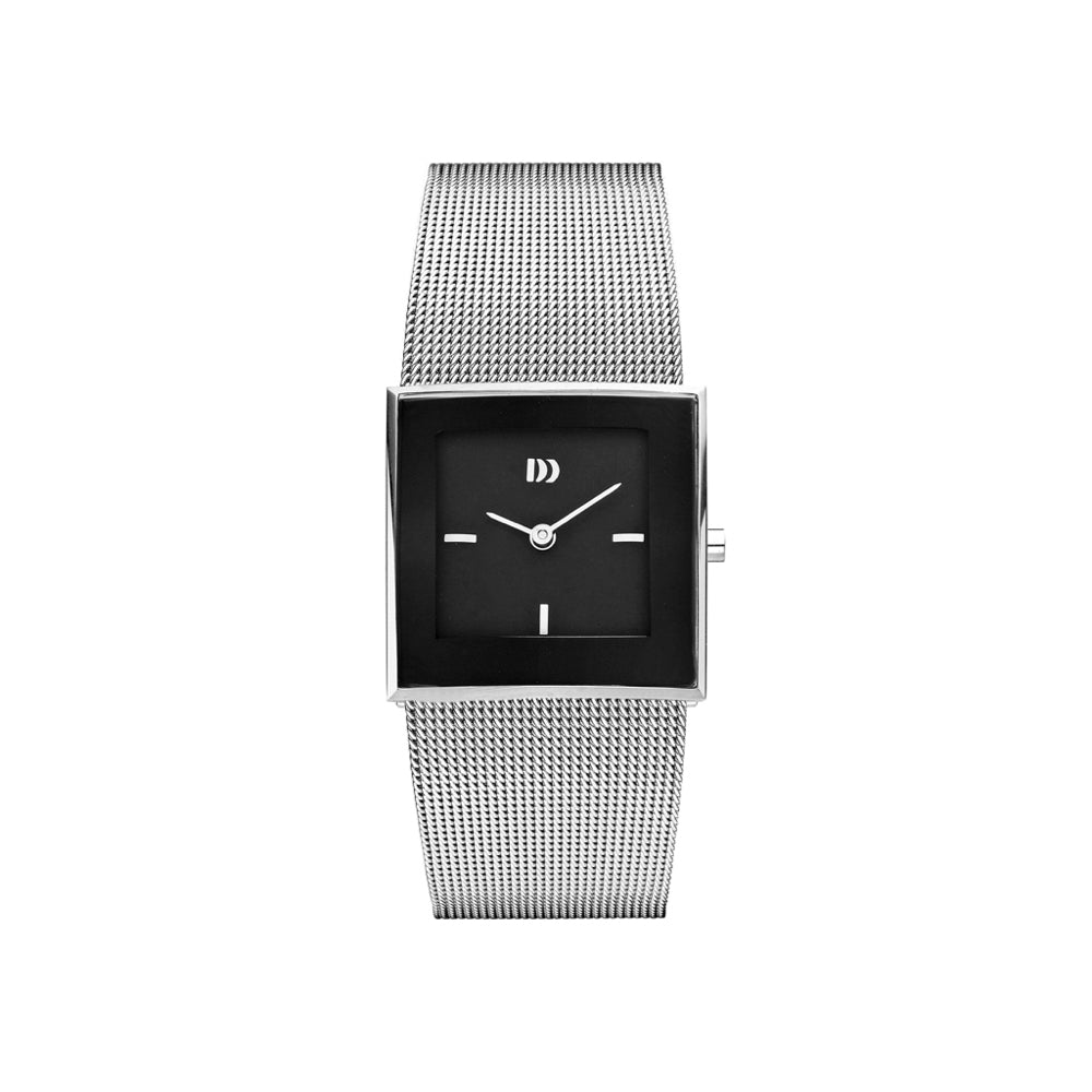 Cindy Black Silver Women's Watch